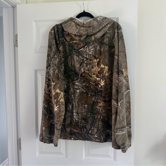 Size XXL Men’s Real Tree Camouflage Hunting Hoodie - Picture 2 of 3